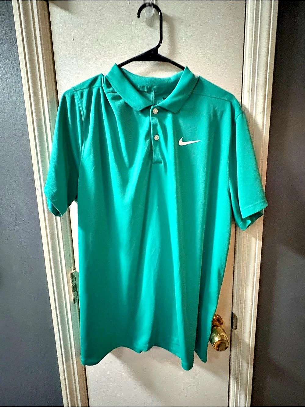 Nike Dri-FIT Standard Fit polo Men's Polo in Green Large Like New